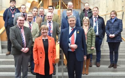 Young auctioneers raise issues in Scottish Parliament