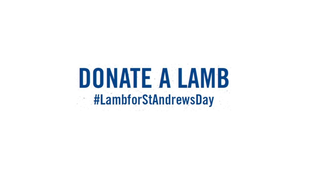 Rally call to donate a lamb at the mart for school children to cook and eat for Lamb for St Andrew’s Day
